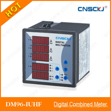 DM96-IUHF Compteur numérique multifonction numérique compteur avec RS485 Modbus